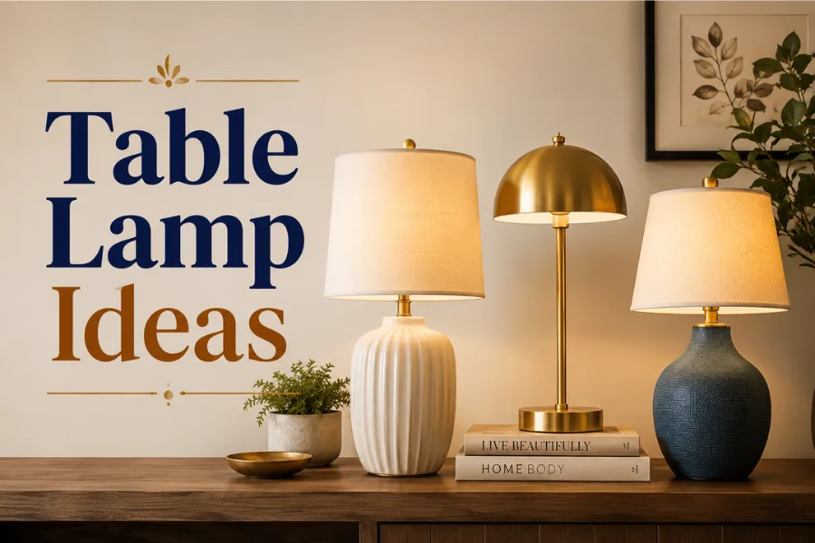 table lamp ideas Styled to Glow the table lamp ideas