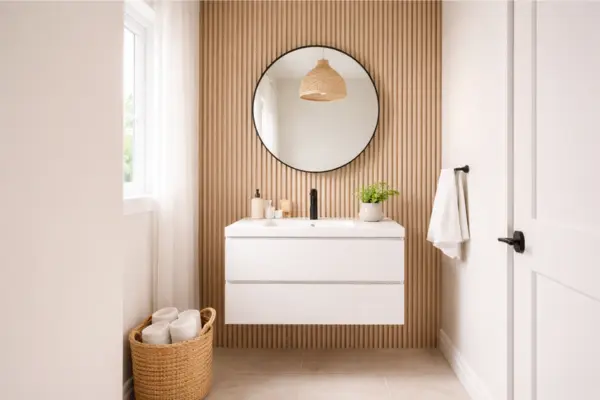 the textured wall panels or tiles