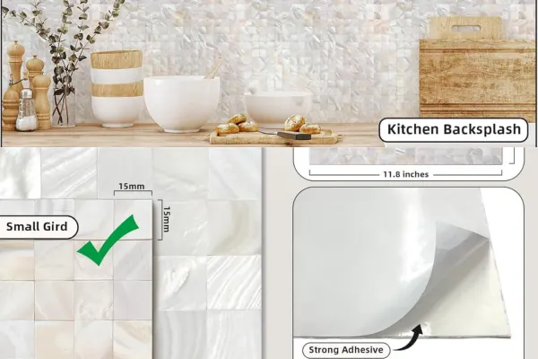 the tiny tile stick backsplash amazon