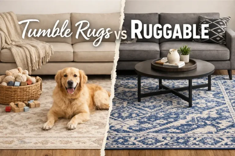 tumble rugs vs ruggable Styled to Glow Tumble Rugs vs Ruggable: Which Washable Rug Is Better for Your Home?