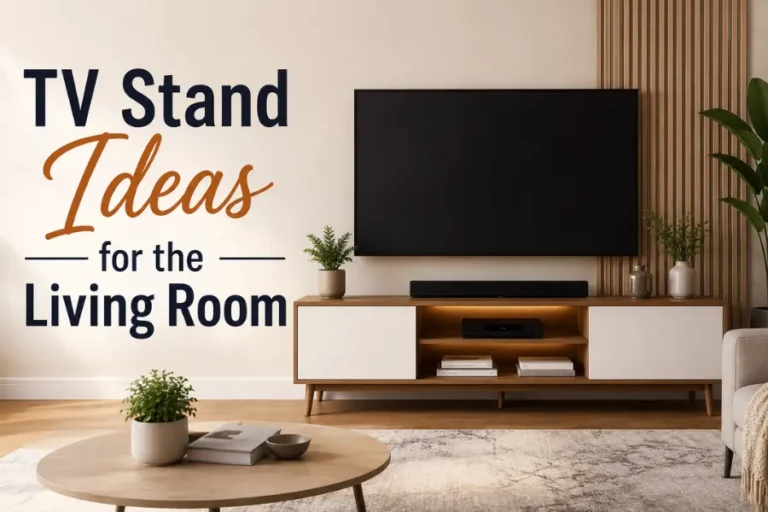 tv stand ideas for living room Styled to Glow 22 TV Stand Ideas for the Living Room (That Actually Work in Real Homes)