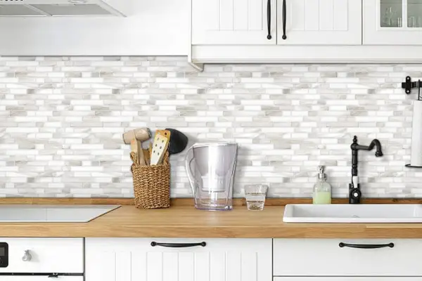 the vertical stick backsplash amazon