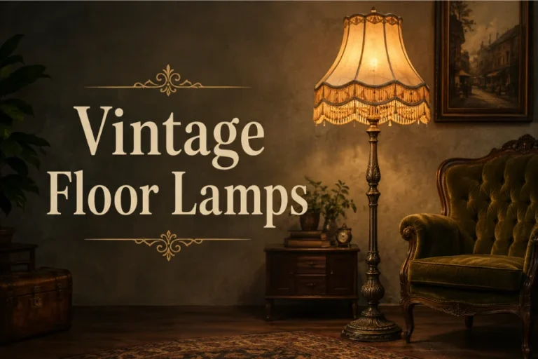 24 Vintage Floor Lamps That Will Transform Any Room in Your Home