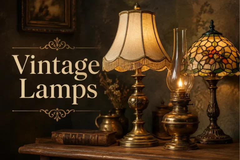 vintage lamps Styled to Glow 28 Vintage Lamps That Will Transform Every Room in Your Home