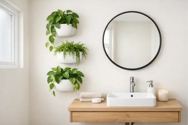 the wall mounted planters for greenery
